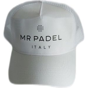 Mr Padel Italy Witte Cap / Pet - One Size