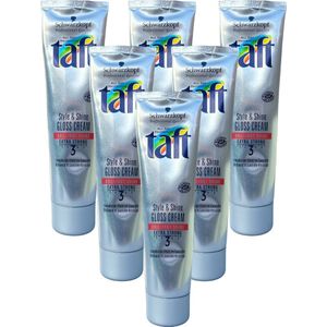 Schwarzkopf taft Style & Shine Gloss Cream 100ml x 6