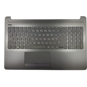 Topcase incl. keyboard geschikt voor HP 15-db1062nb (Belgisch Azerty)