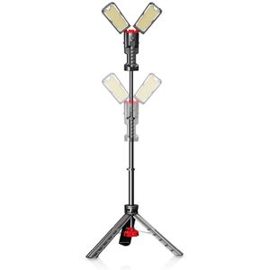 Professionele bouwlamp op statief | 2x 50 watt | CCT-Lichtkleuren
