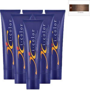 ISO i color Permanent Conditioning Crème Color 60ml 7B Cinnamon x 6 tubes