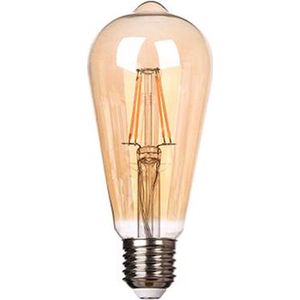 LED Filament lamp 6W | ST64 | 3-step Dimbaar | E27 | 2700K - Warm wit