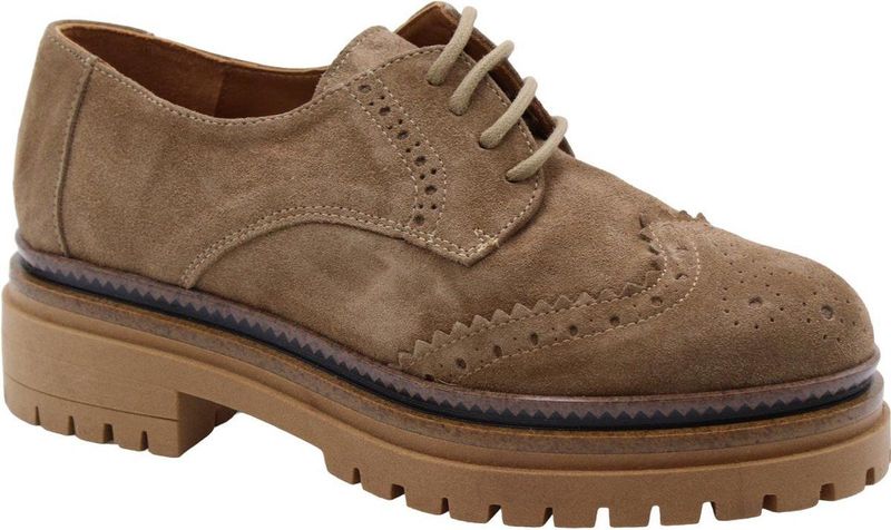 Ctwlk - Margrete - Schoenen - Bruin - Veterschoen