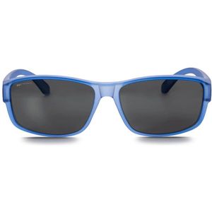 IKY EYEWEAR overzet zonnebril OB-1004C2-blauw-semi-transparant