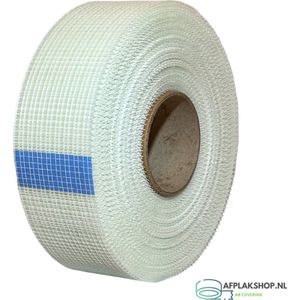 AB-tape glasweefseltape - 96mm x 90m - gaasband - stukadoorsgaas