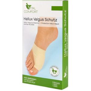 Hallux Valgus-bescherming | vitaal comfort | Teen Spreider / corrector | Voorvoet sokken | L/XL