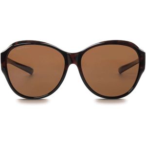 IKY EYEWEAR overzet zonnebril dames OB-1013B1-havana