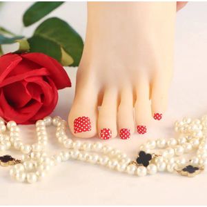 Prachtige Teen NagelStickers/ 1 vel , 16 tips/ Manicure Teen Nagel stickers, Feet Nail stickers