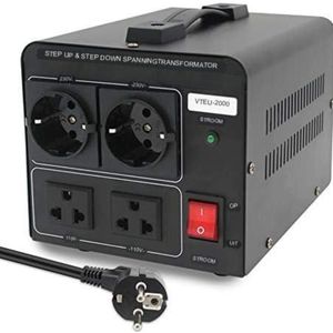 Gratyfied - Spanningsomvormer - Omvormer 110V Naar 220V - Spanningsomvormer 110 230 Volt