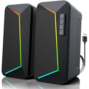 Gaming Speakers - Computer Speakers - Speakers voor PC - Zwart