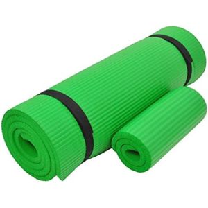 Yoga Mat Extra Dik - Fitness Mat Extra Dik - Groen