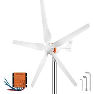 Velox Windmolen generator - 500W - Nylon vezelbladen - Start bij lage windsnelheid - Windturbine - Windmolen