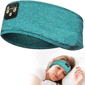Slaapmasker Bluetooth - Slaap Koptelefoon - Hoofdband Bluetooth - Slaapband - Groen