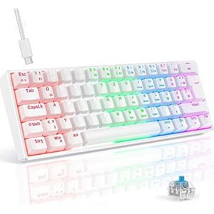 Gaming Toetsenbord 60% - Gaming Keyboard 60% - Gaming Toetsenbord 60 Procent - Gaming Toetsenbord Meganisch