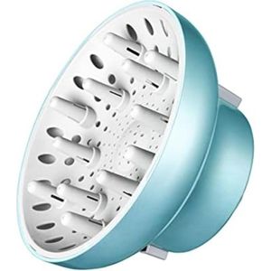 Diffuser opzetstuk - Diffuser fohn krullen - Diffuser fohn universa - 4,4 to 6,5 cm - Blauw