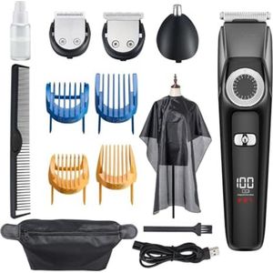 Bodygroomer Mannen - Body trimmer Heren - Body Shaver Mannen - Lichaam Groomer - Trimmer voor heren Verzorgingssets, waterdicht - Zwart