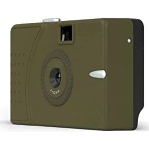 Analoge camera - Analoge fotocamera - Reusable camera - Herbruikbare camera - Olijf
