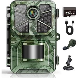 Wildcamera Met Nachtzicht - Wildcamera Voor Buiten - Buitencamera Met Nachtzicht - 20MP