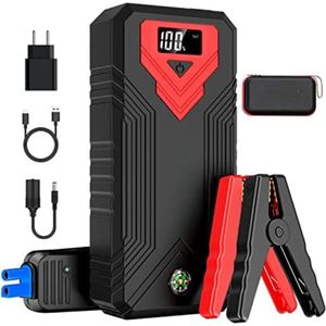 Startkabels Met Accu - Jumpstarter Voor Auto - Starthulp