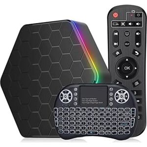 Android TV Box - Android TV Box 4gb ram - IPTV Box - Mediaplayer voor TV - 4/64G