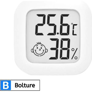 Thermometer Binnen Digitaal - Draadloos Weerstation met Buitensensor - Hygrometer Luchtvochtigheidsmeter - Temperatuurmeter