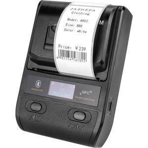 Bonprinter - Labelprinter - Labelmaker - Verzendlabel Printer - Kassabonprinter - Kassa Printer - Bluetooth en NFC