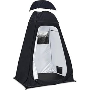 Douchetent - Omkleedtent - Wc tent - Toilettent - Camping - Zwart