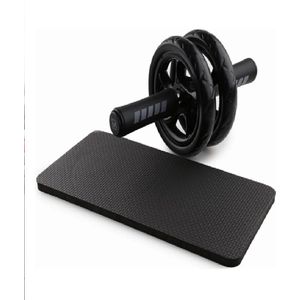 Velox Ab Roller Buiktrainer - Ab Wheel - Ab Trainer - Buikspierwiel - Trainingswiel - Fitnesswiel - Buikspiertrainer - Incl. Mat