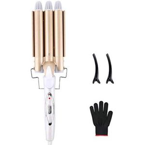 Wafeltang - Wafeltang Haar - Golvenkrultang - Keramisch - Goud