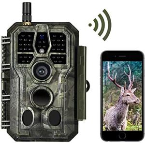 Wildcamera Met Nachtzicht - Wildcamera Voor Buiten - Buitencamera Met Nachtzicht - Wildcamera Met Wifi - 32MP