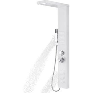 Douchepaneel Met Thermostaatkraan - Douche Paneel - Douchepanelen - Wit