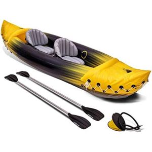 Opblaasbare Boot - Opblaasbare Kano - Opblaasbare Kayak - Geel