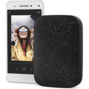 Graytified - Foto Printer - Fotoprinter Voor Smartphone - Mobiele Fotoprinter - Fotoprinter Mobiel - Zwart