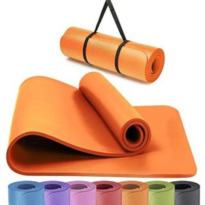 Yoga Mat Extra Dik - Fitness Mat Extra Dik - Oranje