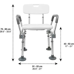 Gratyfied-Douchekruk Inklapbaar-Folding Shower Stool-Douchezitje Opklapbaar-Folding Shower Seat