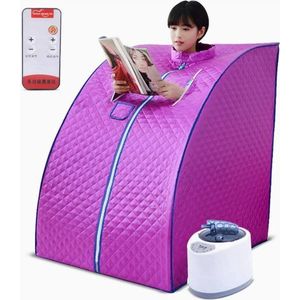 Velox Mobiele Sauna - Draagbare Saunacabine - Opvouwbare sauna - Stoomcabine - Sauna Tent - Sauna Accessoires - Wit