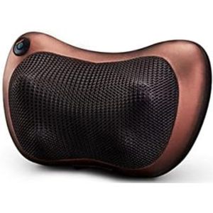 Massagekussen draadloos - Massage kussen - Massagekussen nek en rug - Massagekussen nek - Zwart