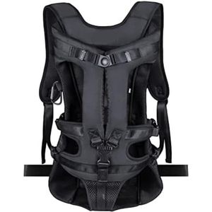 Velox Honden buikdrager - Honden buikdrager - Honden Draagtas Voor Kleine Hond - Honden Draagzak - Zwart/ XL