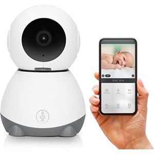Gratyfied Babyfoon Met Camera en App - Babyfoon Met Camera Bestverkocht - Baby Monitor