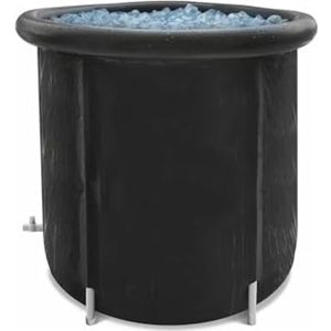 Zitbad - Bath Bucket - Bad Bucket - 70x80cm - Zwart
