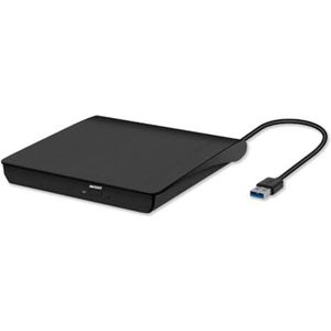 Externe DVD Speler - Externe DVD Speler voor Laptop - Externe DVD Speler en Brander - Type C USB 3.0-Verlengkabel