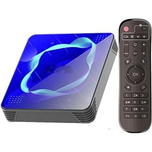 Android TV Box - 4GB RAM - IPTV Box - Mediaplayer - 4/64G - Zwart