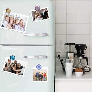 SUNURS 16/9 leuke koelkastmagneten - Sterke decoratieve magneten (glanzend & mat) voor whiteboard, locker, keuken, kantoor - Kleurrijke magneetstickers (16 kleuren, multipack