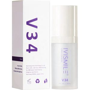 IVISMILE - V34 - Whitening Foam - Paarse Schuim - Tandpasta - 2 in 1 - 30ml