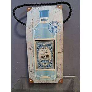 geschenk mannen - body wash - gin flavor - douche gel - 400 ml - grappig kado - leuk geschenk- vegan - parabenen vrij