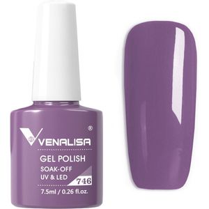Venalisa UV Gellak Paars - 7.5 ml - Paarse Gellak - Gellac Paars - Gellak Kleuren - Venalisa Gellak - Gellak Nagellak