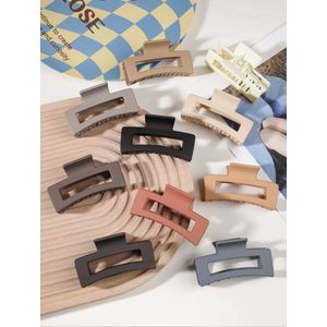 Haarclips Premium - 10 Stuks - Haarklem - Haarklemmen Dames - Bananenklem - Haarspeld - Haarklauw - Haarklem Groot - Haarclip - Haarclip Groot - Haarspelden Dames - Kerst Cadeau - Voor Mannen -Voor Vrouwen - Cadeau Voor Vrouw - Sinterklaas Cadeautjes