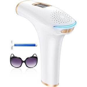 IPL Ontharingsapparaat - 999.900 flitsen - Epileer apparaat - Laser en Lichtontharing - voor Mannen en Vrouwen