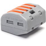 PCT - Lasklem Set - 5 Stuks - 4-voudige Verbindingsklem - IP20 Hersluitbaar