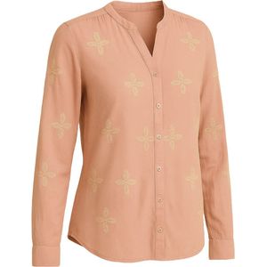 Suzzy & Milly - Blouse - Zachtroze - Katoen - Geborduurd Design